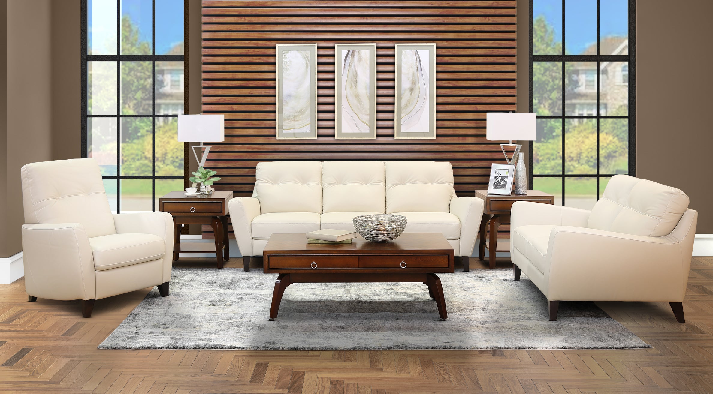 Home Furniture Living Room Italian Leather Chair Sofa Cushion