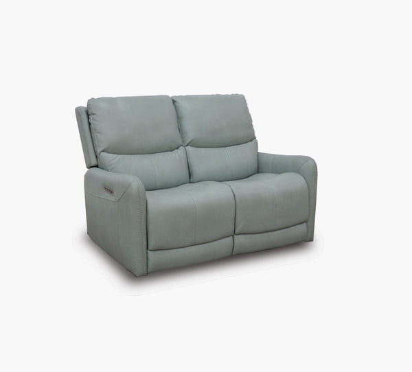 Lindy Mint Triple Power Reclining Loveseat