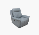 Rainier Teal Zero Gravity Power Recliner With Power Headrest