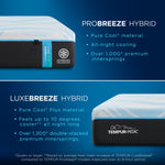 Tempur-pedic Luxebreeze 2.0 Medium Hybrid Twin XL Mattress