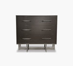 Dante Graphite 2PC 3 Drawer Chest