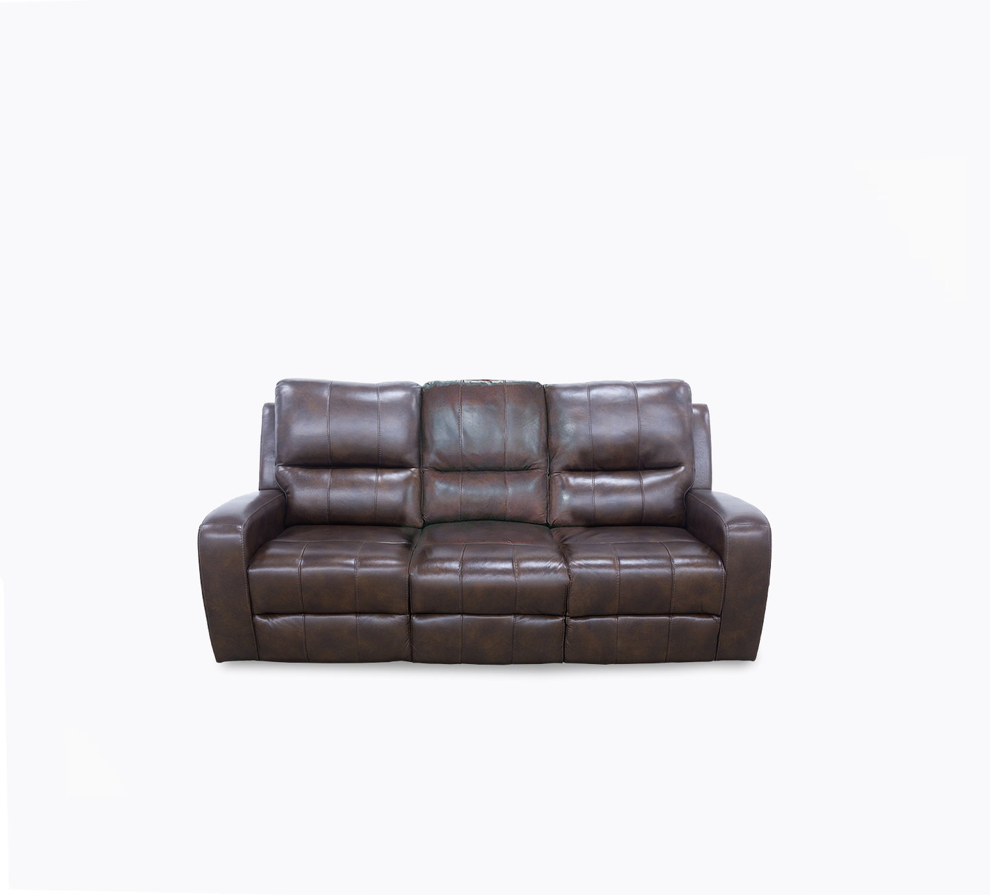 Linton Leather Power Sofa 82"