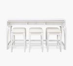 Anastasia Sofa Bar Table with 3 stools