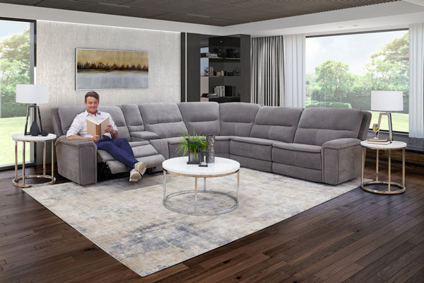 Brennan 6 Piece Triple Power Sectional