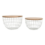 Bianca Nesting 2 PC Cocktail Table