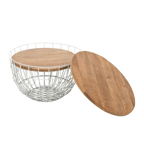 Bianca Nesting 2 PC Cocktail Table