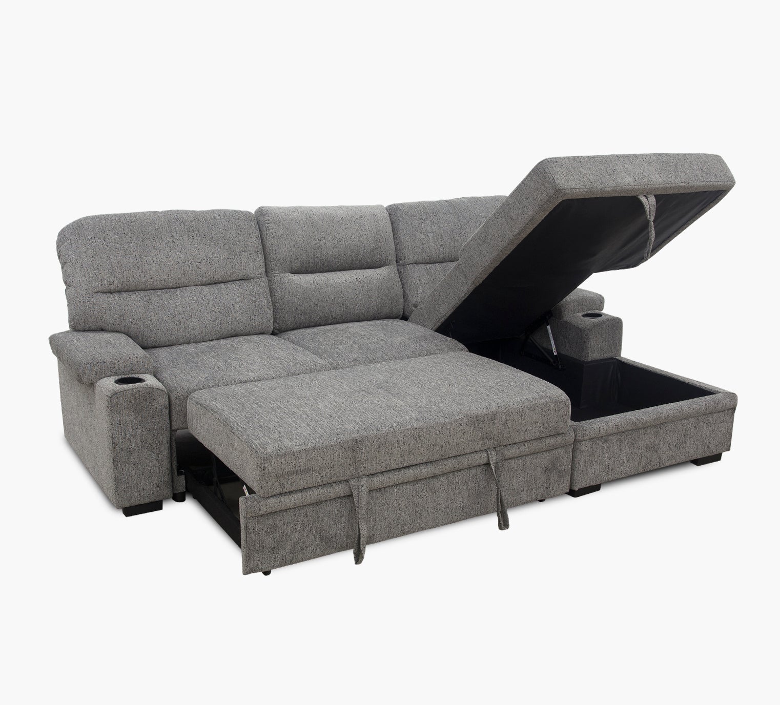 Cyril 2 Piece Sleeper Sectional Kane S Furniture   CYRIL 3 