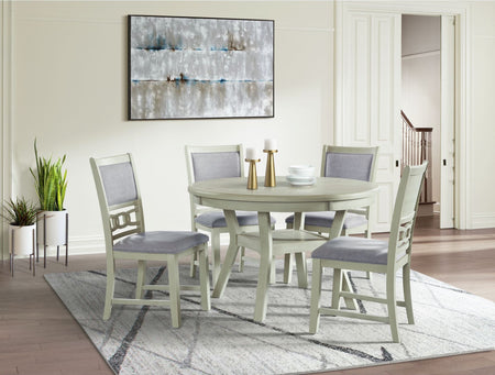 Albert White 5 Piece Dining Set