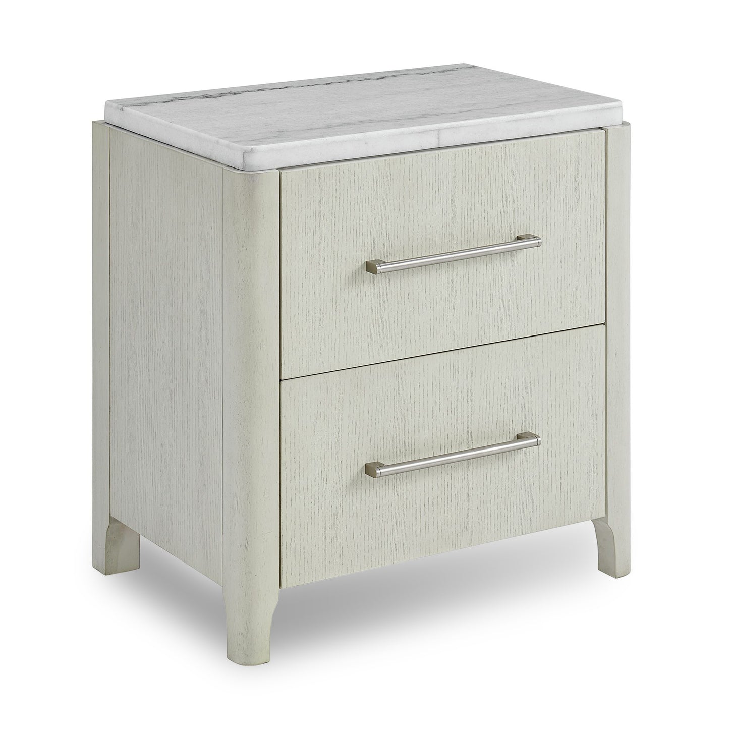 South Beach Nightstand w/ Marble Top