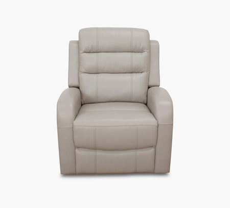 Leo Taupe Triple Power Glider Recliner