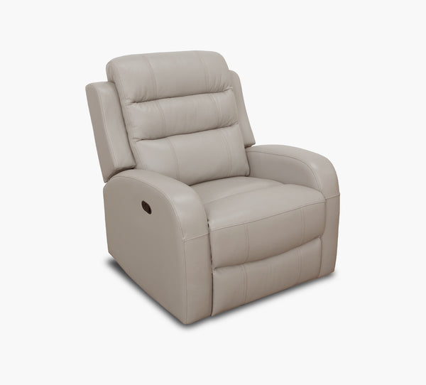 Leo Taupe Glider Recliner