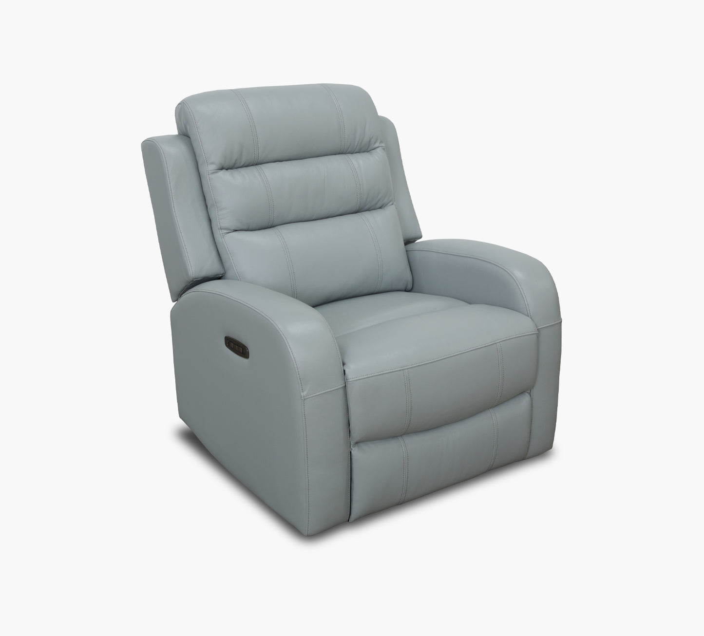 Leo Seafoam Triple Power Glider Recliner