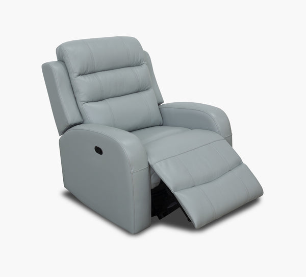 Leo Seafoam Glider Recliner