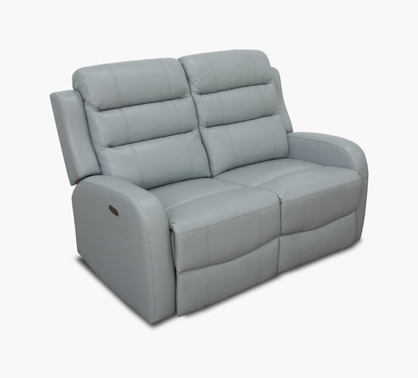 Leo Seafoam Triple Power Reclining Loveseat