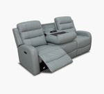 Leo Seafoam Triple Power Reclining Sofa