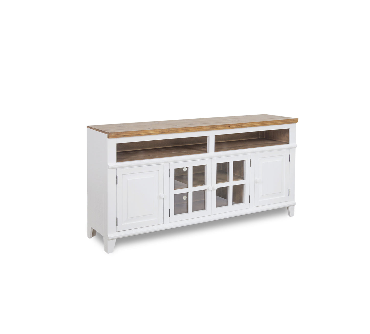 Miramar White 65" TV Console