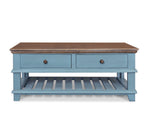 Miramar Blue Cocktail Table