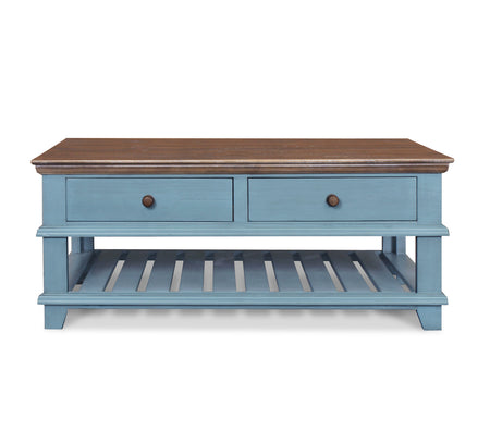 Miramar Blue Cocktail Table