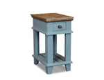 Miramar Blue Chairside Table