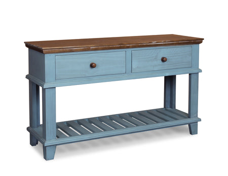 Miramar Blue Sofa Table