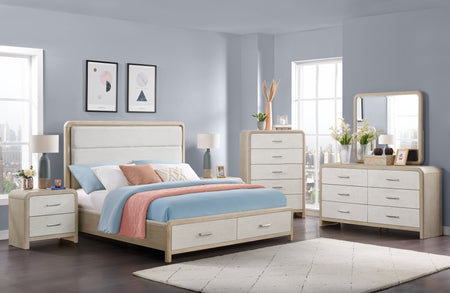 Mykonos 5PC King Uph Storage Bedroom