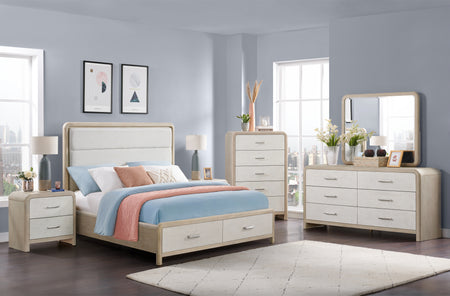 Mykonos 5PC Queen Uph Storage Bedroom