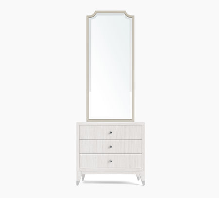 Hepburn 2 Piece Nightstand with Mirror