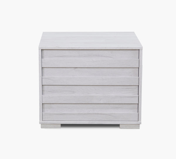 Performa White II 2 Drawer Nightstand