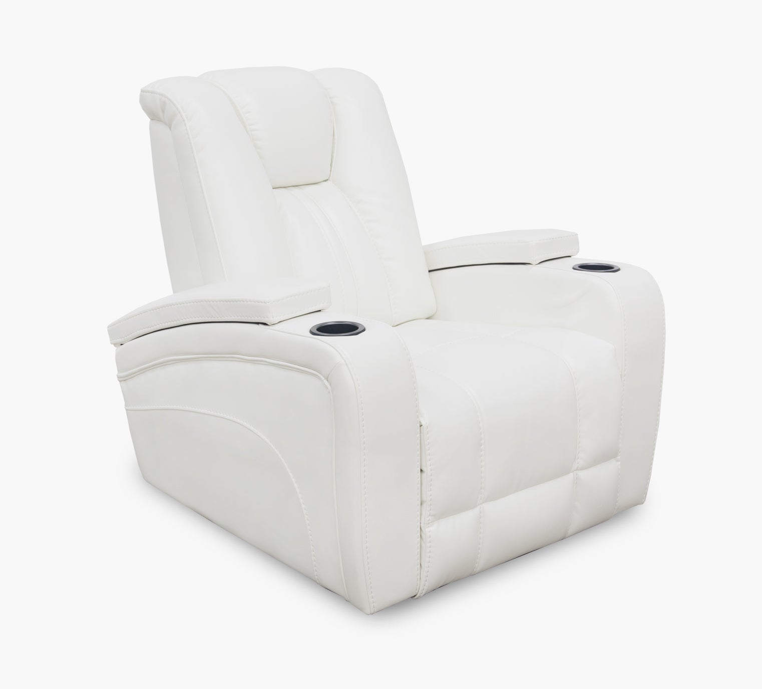 White zero store gravity chair