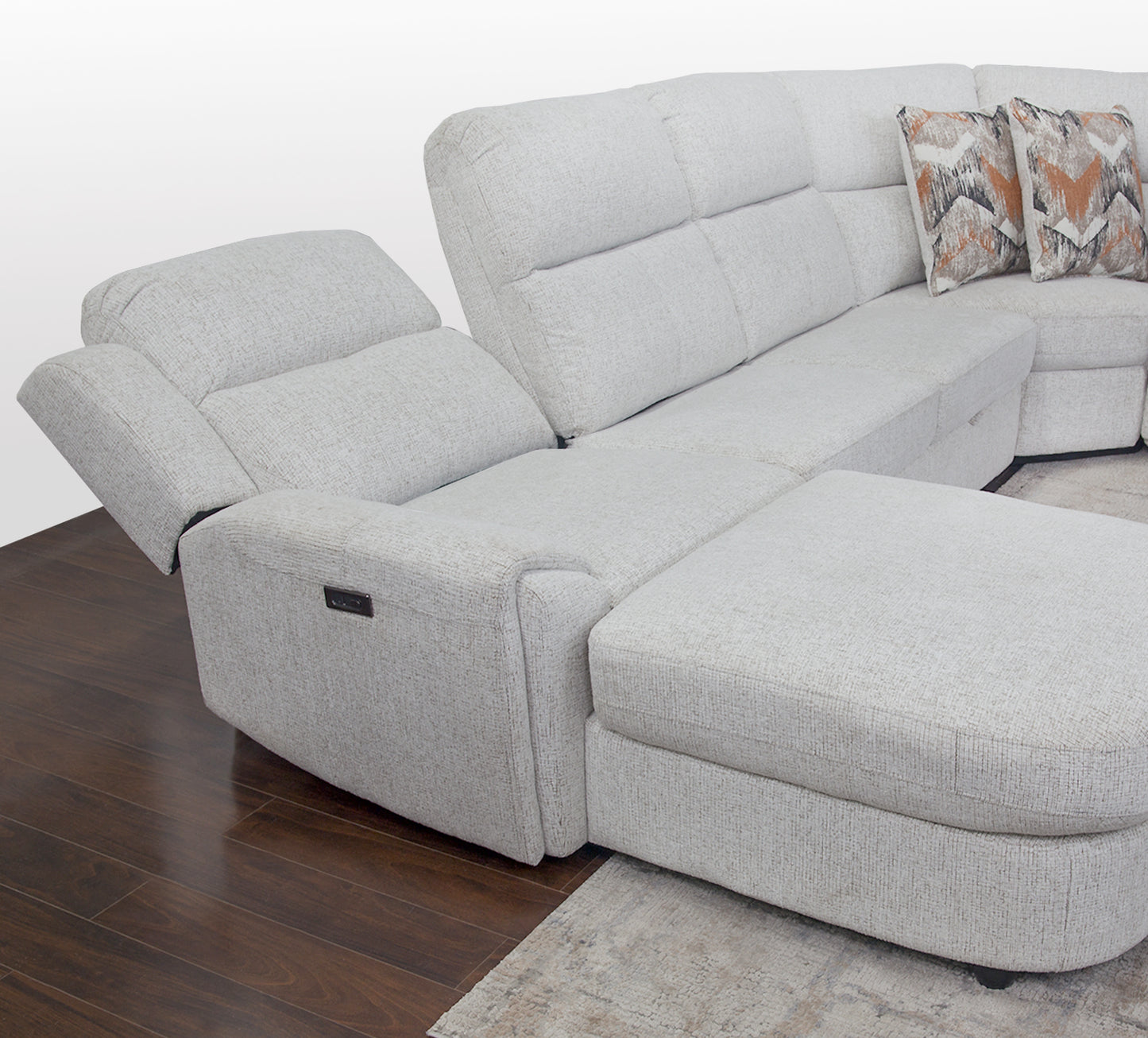 Riviera 6 Piece Sectional With Left Arm Chaise