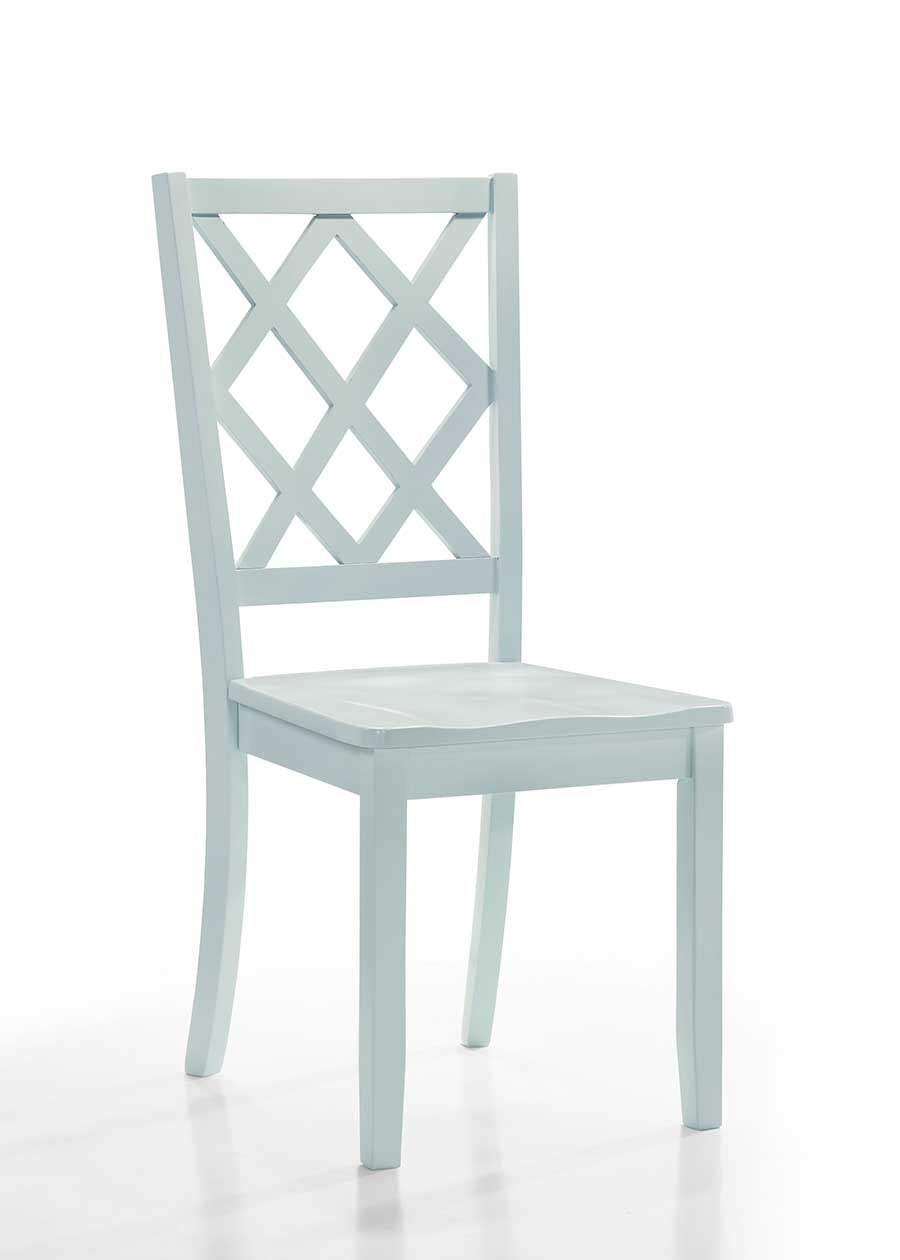 Sandpiper Diamond Back Side Chair Mint