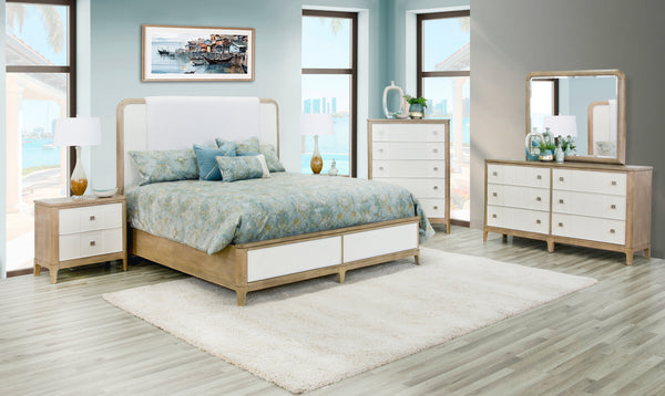 Sydney 5 Piece King Upholstered Bedroom