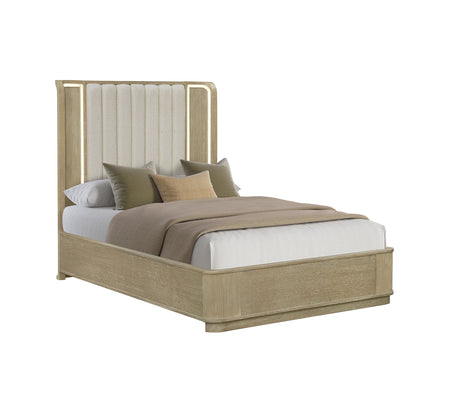Treviso 3PC Queen Uph Panel Bed