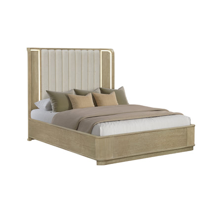 Treviso 3PC King Uph Panel Bed