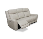 Willow Leather Power Reclining Sofa With Power Headrest