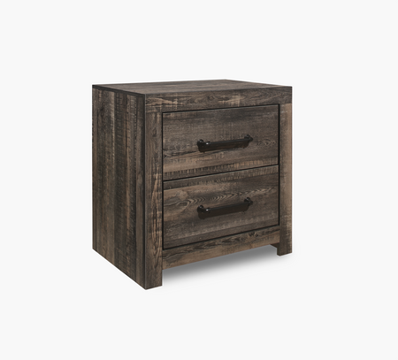 Linwood Dark Oak 2 Drawer Nightstand