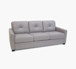 Italia Dove Leather Queen Sleeper