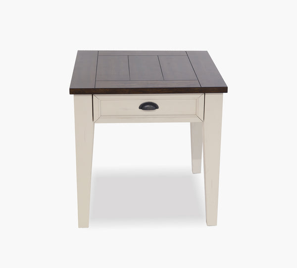 Cayla Two Tone End Table