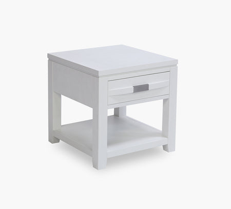 Altamonte White End Table