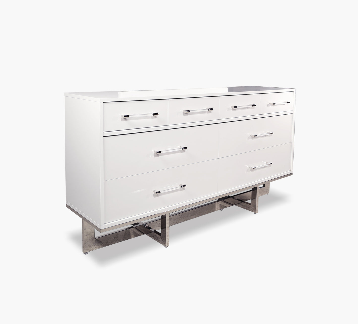 Cortina White Small Drawer Chest, One/size  Small drawers, Acrylic  drawers, Three drawer chest