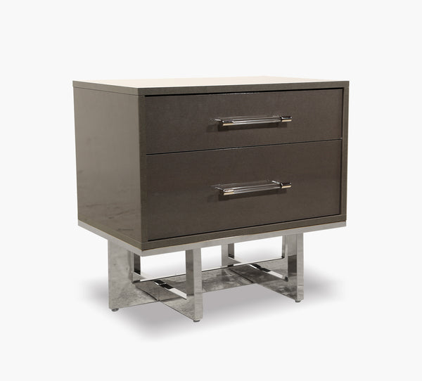 Dante Graphite Nightstand