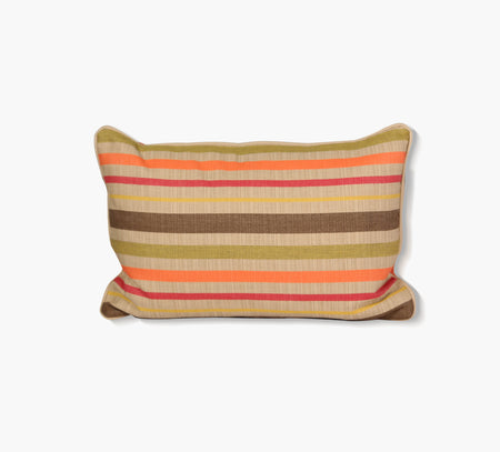 Solano Fiesta Reversible Outdoor Kidney Pillow