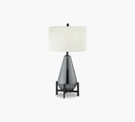 Ella Smoked Glass Table Lamp