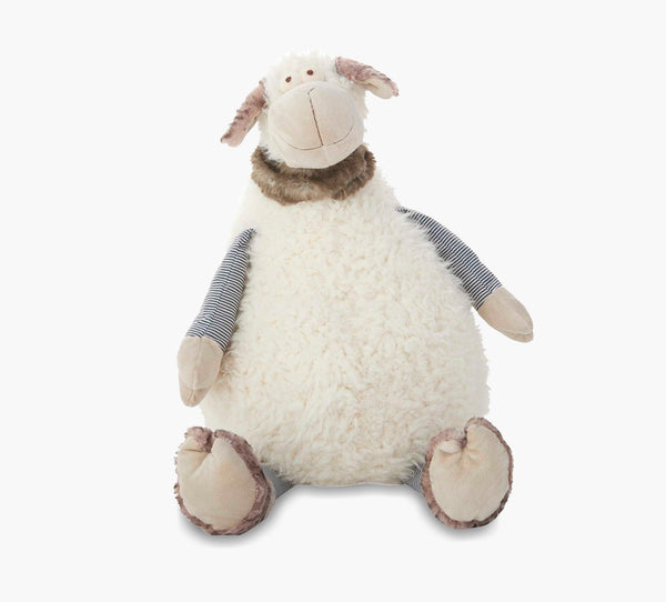 Ivory Sheep Pouf