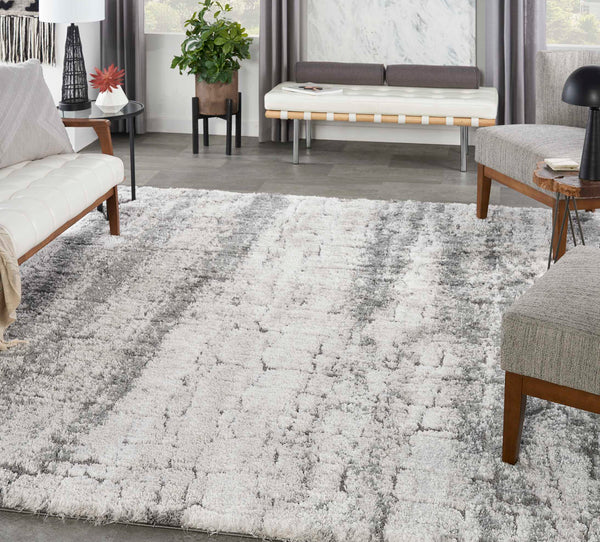 Cloud Charcoal Shag 8 x 10 Area Rug