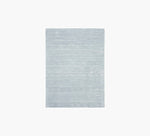 Linear Light Blue 8 x 10 Area Rug