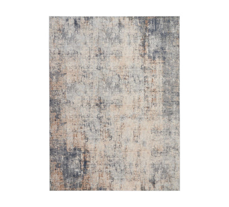 Rustic Texture Grey Beige 5 x 8 Rug