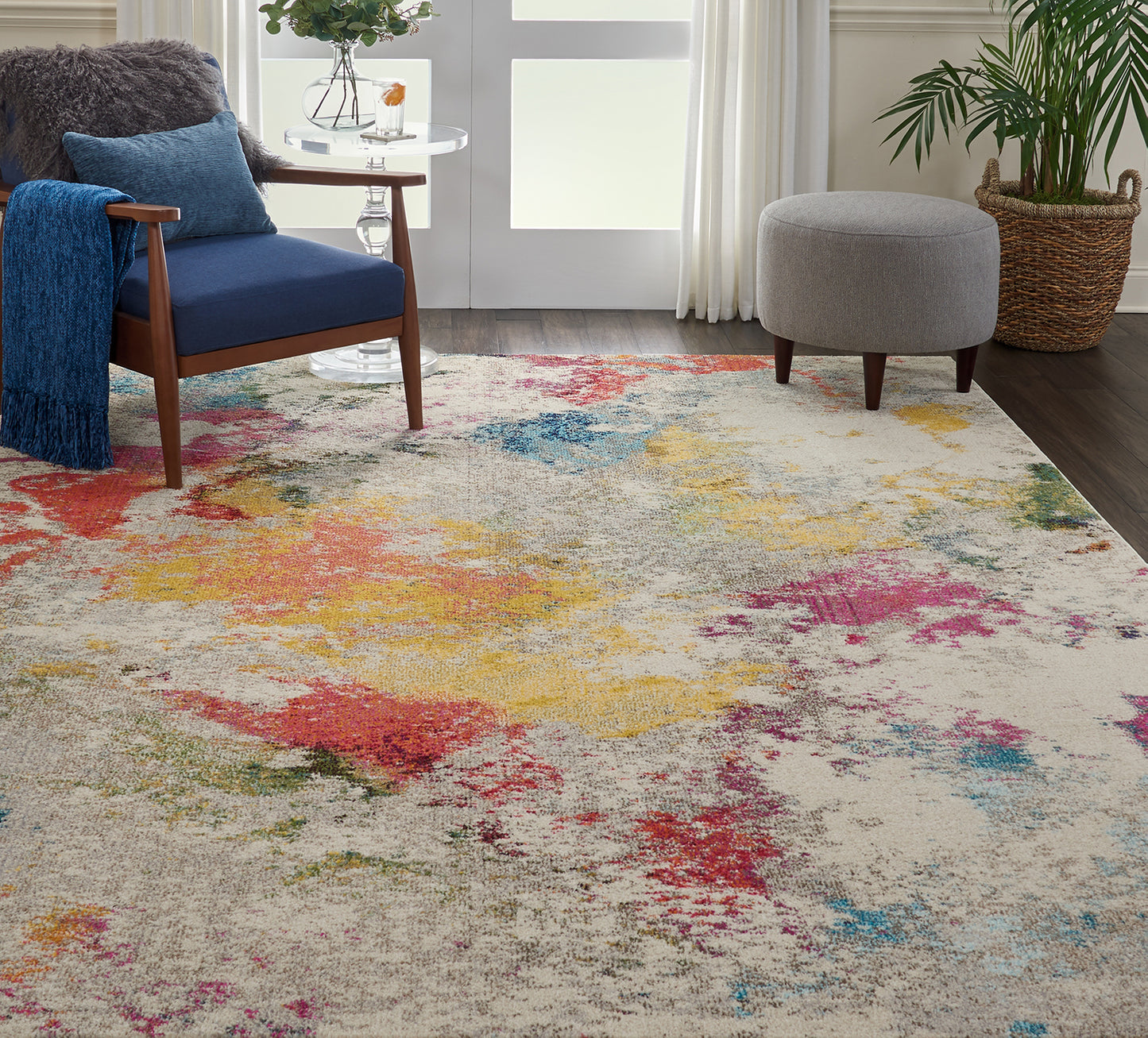 Multicolor 5 x 8 Rug