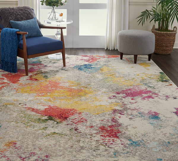 Multicolor 5 x 8 Rug