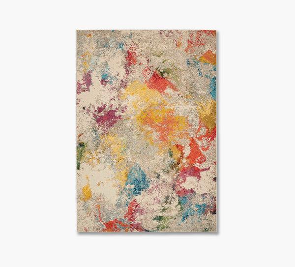 Multicolor 8 x 10 Rug